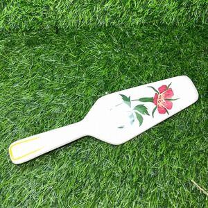 Vintage Western Germany Pie Cake Server Dessert Server Floral Design 14 inch